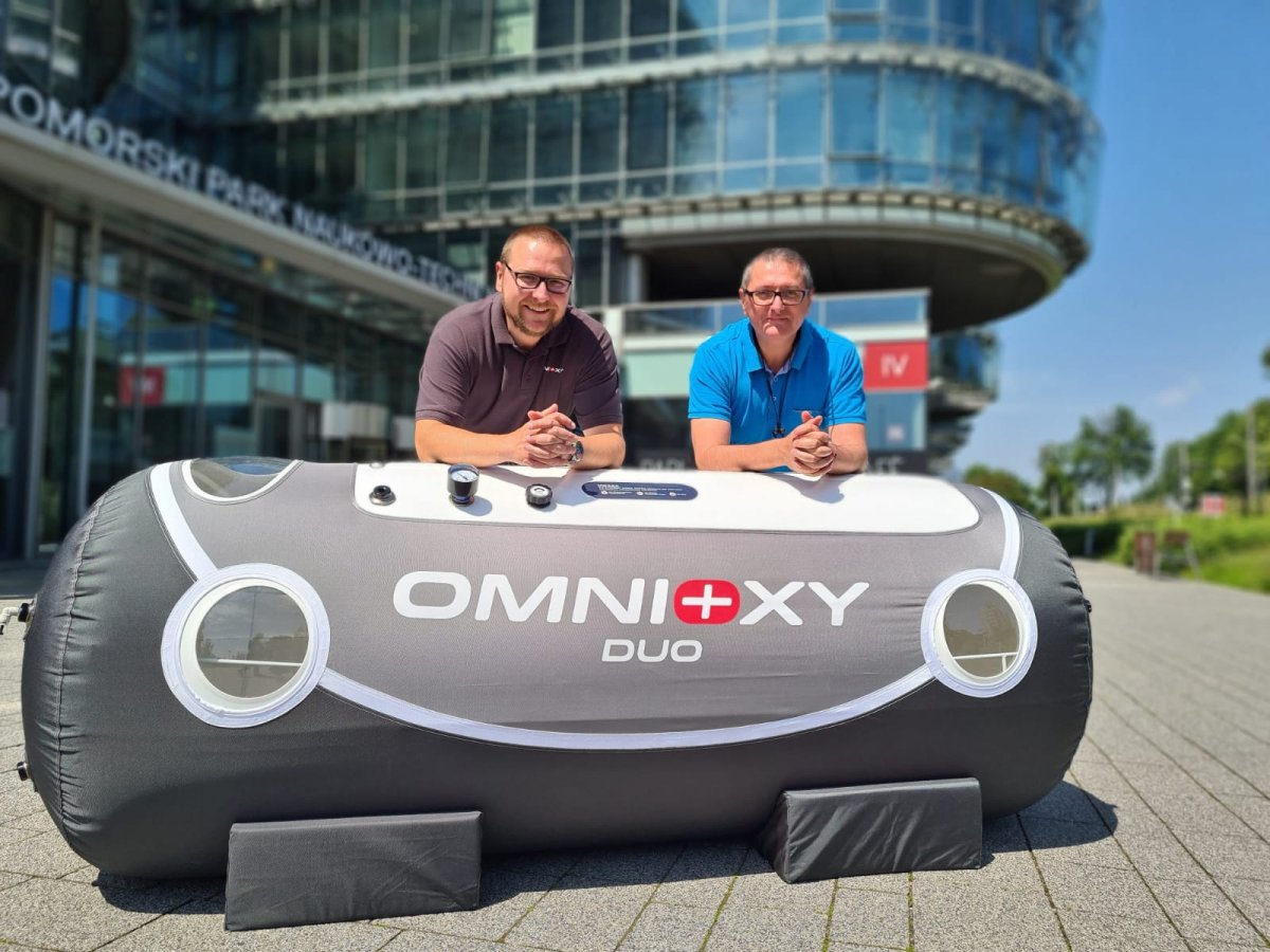 Omnioxy to firma rodzinna, której założycielami i głównymi udziałowcami jest dwóch braci oraz ich ojciec. Na zdjęciu Adam i Marcin Cegielscy.