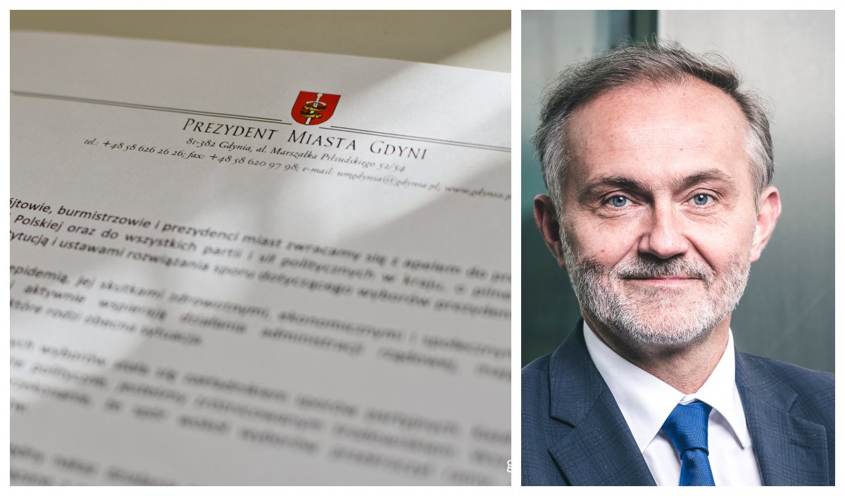 Prezydent Gdyni, Wojciech Szczurek podpisał oświadczenie Związku Miast Polskich