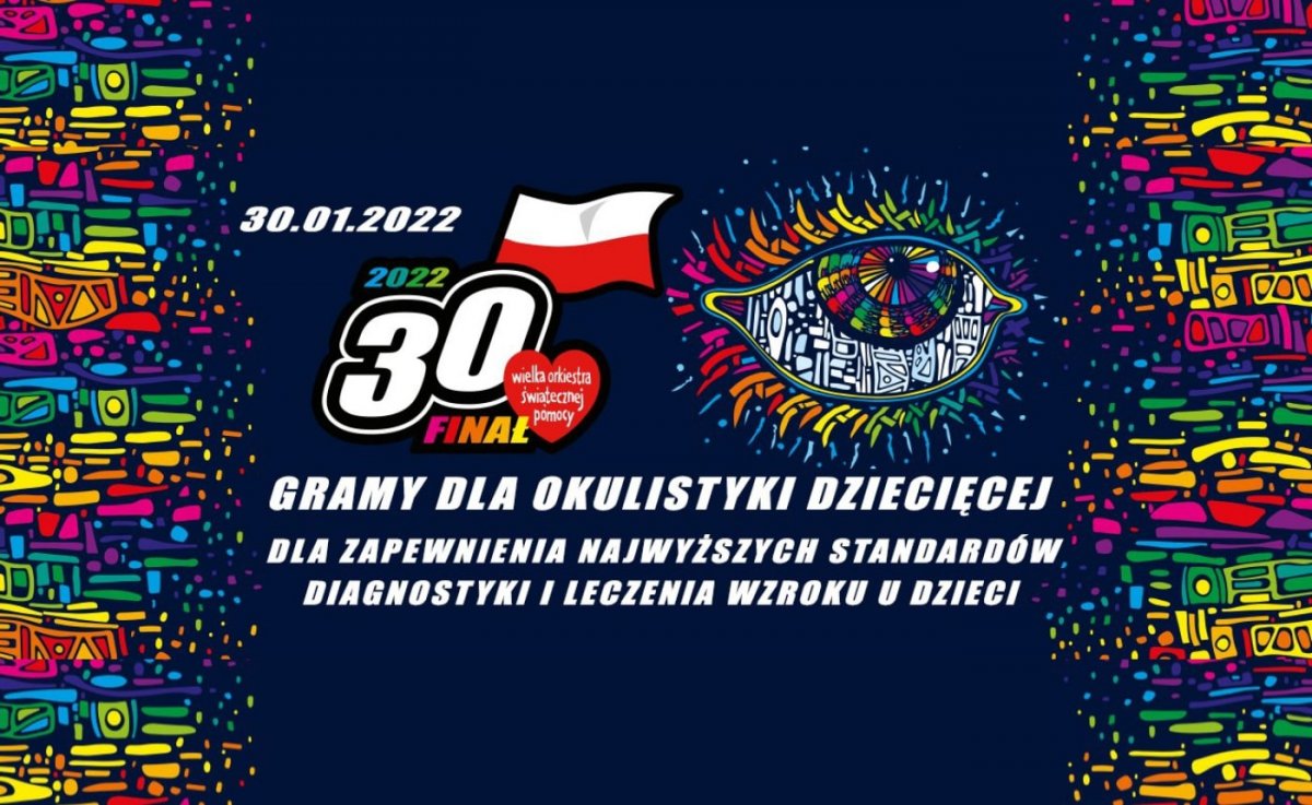 Plakat 30. finału WOŚP // mat. prasowe