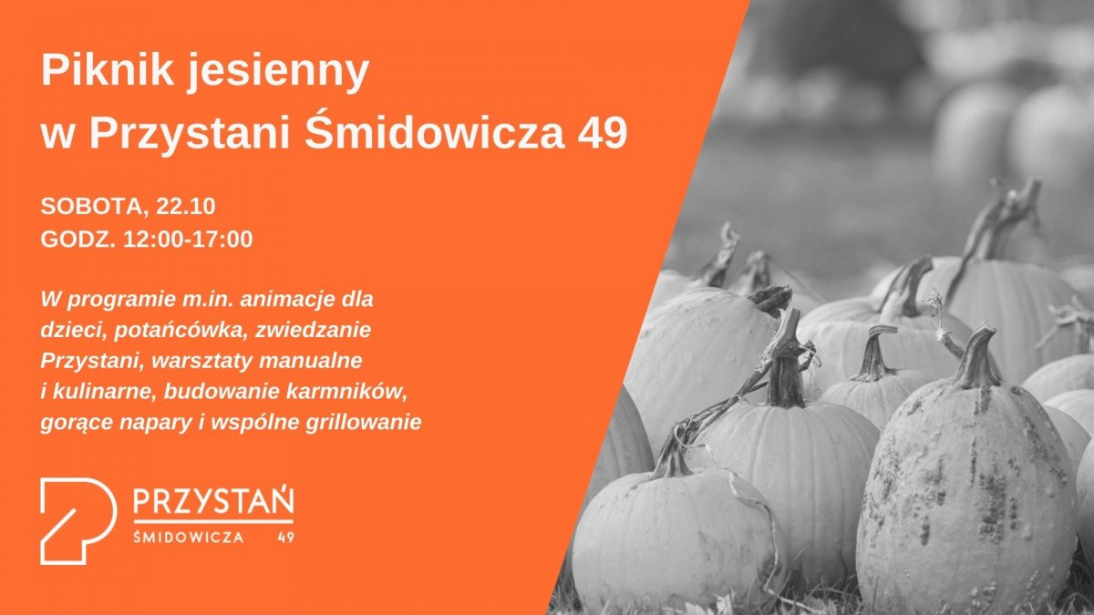 W sobotę, 22 października, w Przystani Śmidowicza 49 odbędzie się piknik // mat. Laboratorium Innowacji Społecznych
