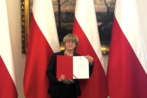 Katarzyna Karczewska tuż po otrzymaniu nominacji (fot. archiwum prywatne)