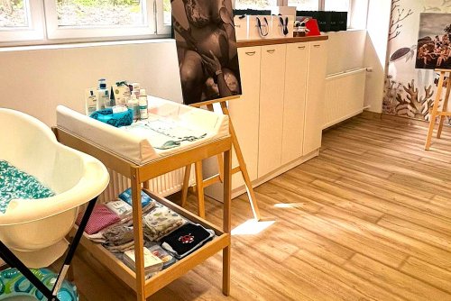 Na przyszłe mamy czeka nowa sala przeznaczona dla Szkoły Rodzenia (fot. Szpitale Pomorskie)