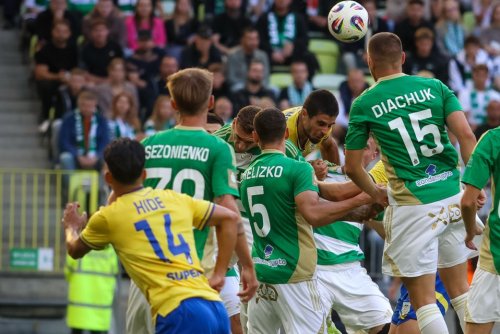 Wczorajsze derby to emocje do ostatnich minut (fot. Wojciech Szymański, Arka Gdynia)