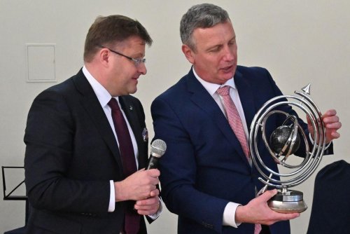 Na zdjęciu m.in.: Piotr Pawłowski, prezes PLO (fot. Magdalena Starnawska)