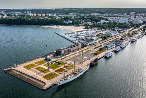 Molo Południowe, Marina Gdynia, plaża Śródmieście  (fot. UM Gdynia)