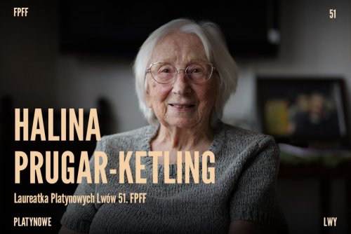 Halina Prugar-Ketling laureatką Platynowych Lwów 51. FPFF (mat. prasowe FPFF)