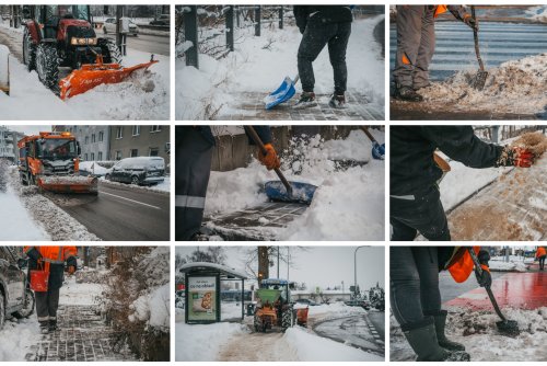 Prawie 15 mln zł kosztowała do tej pory tegoroczna Akcja Zima w Gdyni  (fot. Marcin Mielewski / Zarząd Dróg Miejskich)