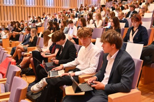 Konferencja TriMUN w Pomorskim Parku Naukowo-Technologicznym (fot. Magdalena Starnawska)