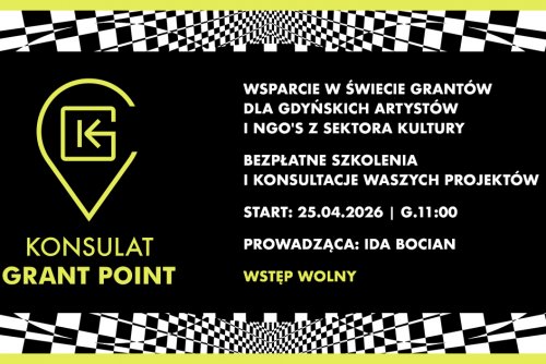 Konsulat Grant Point to nowy program dla gdyńskich artystów (fot. materiały prasowe)