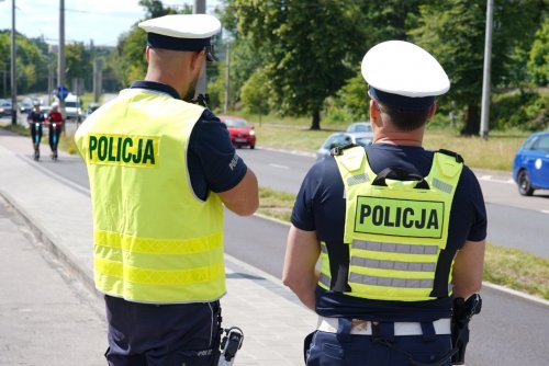 Akcja prewencyjna gdyńskiej policji (fot. Magdalena Starnawska)
