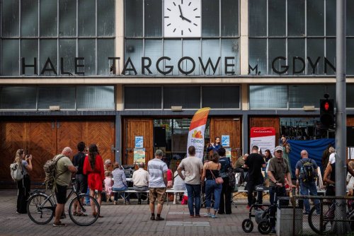 X Święto Hal Targowych zgromadziło licznych uczestników (fot. Tomasz Lelito)
