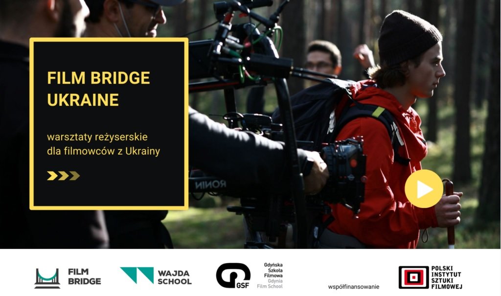 Grafika promująca program „Film Bridge – Ukraine” // fot. materiały prasowe 
