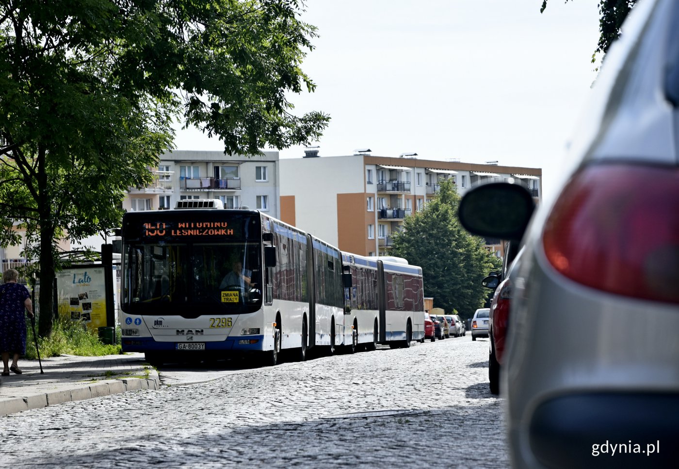 Jedna z szybkich ładowarek powstanie m.in. na ulicy Godebskiego, gdzie elektrobusy będą kursować na linii 150, fot. Kamil Złoch