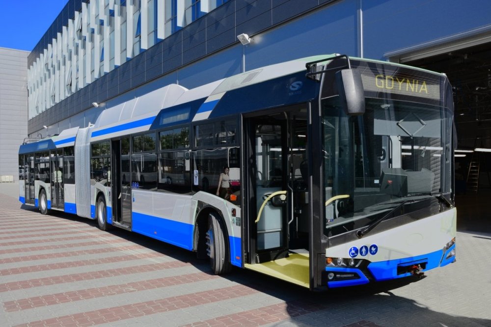 Gdyńskie trolejbusy i autobusy mogą być zasilane również wodorem // fot. arch. gdynia.pl 