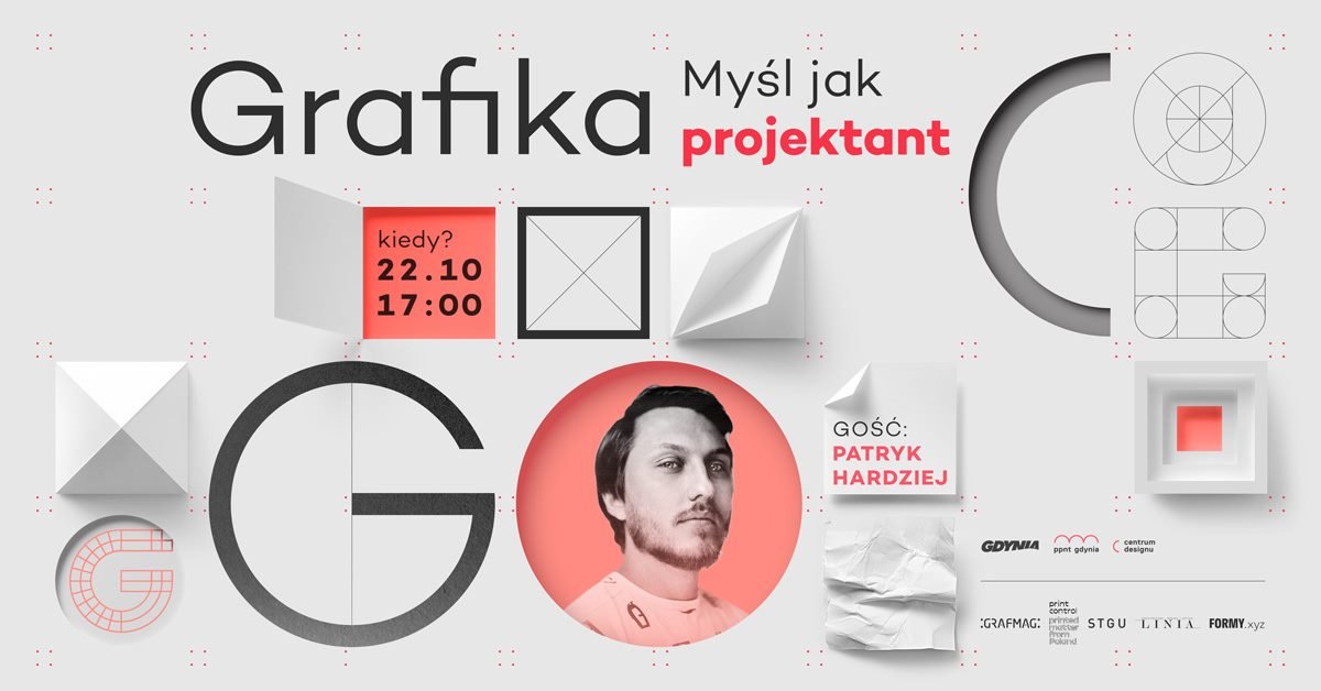Pierwszym gościem całego cyklu przygotowanego przez Centrum Designu w Gdyni będzie Patryk Hardziej, mat. prasowe
