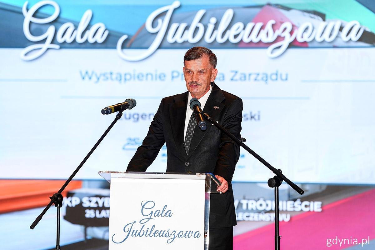 Na zdjęciu: Eugeniusz Manikowski, prezes spółki PKP SKM Trójmiasto (fot. Mirosław Pieślak/PKP SKM)