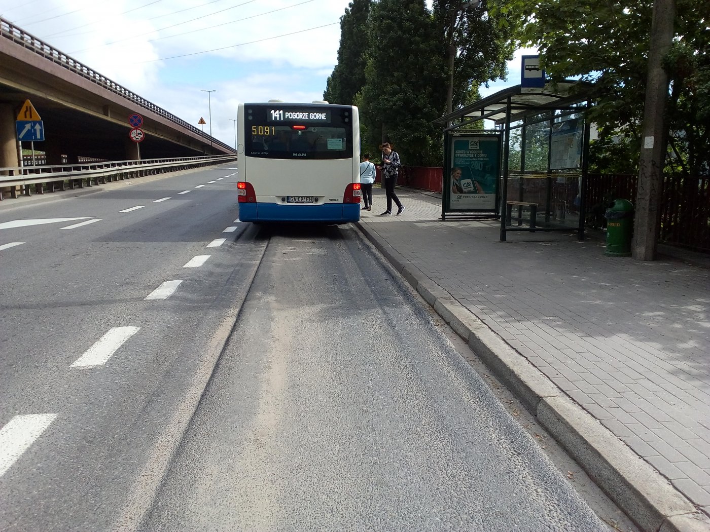 Jedna z zatok przy Estakadzie, która zostanie zmodernizowana // fot. ZDiZ