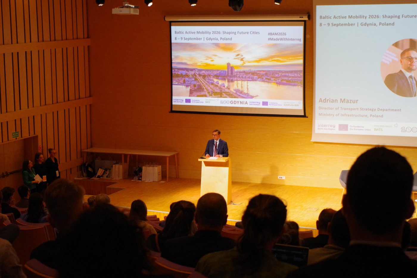 W Gdyni odbywa się dwudniowa konferencji Baltic Active Mobility 2026: Shaping Future Cities (fot. Dorota Patzer)