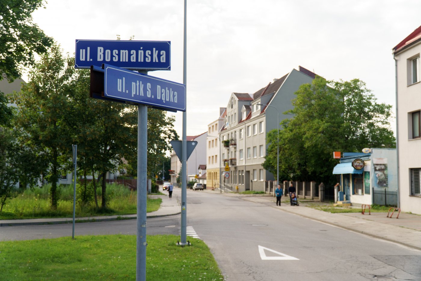 Skrzyżowanie ulic Płk. Dąbka - Bosmańska - Dickmana jest ważne dla płynnej komunikacji na Oksywiu Górnym //fot. Aleksander Trafas