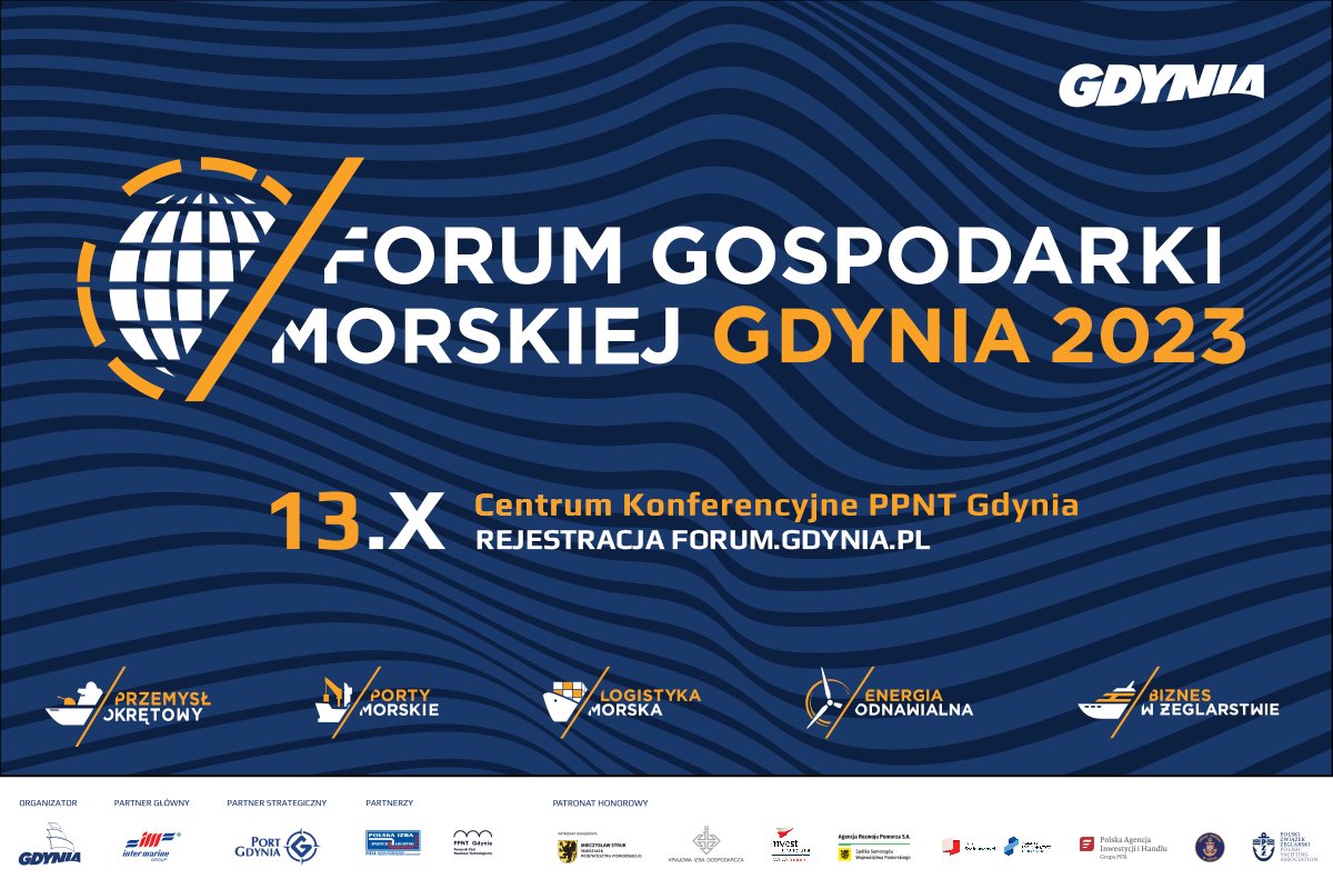 Forum Gospodarki Morskiej 2023 już w piątek, 13 października.