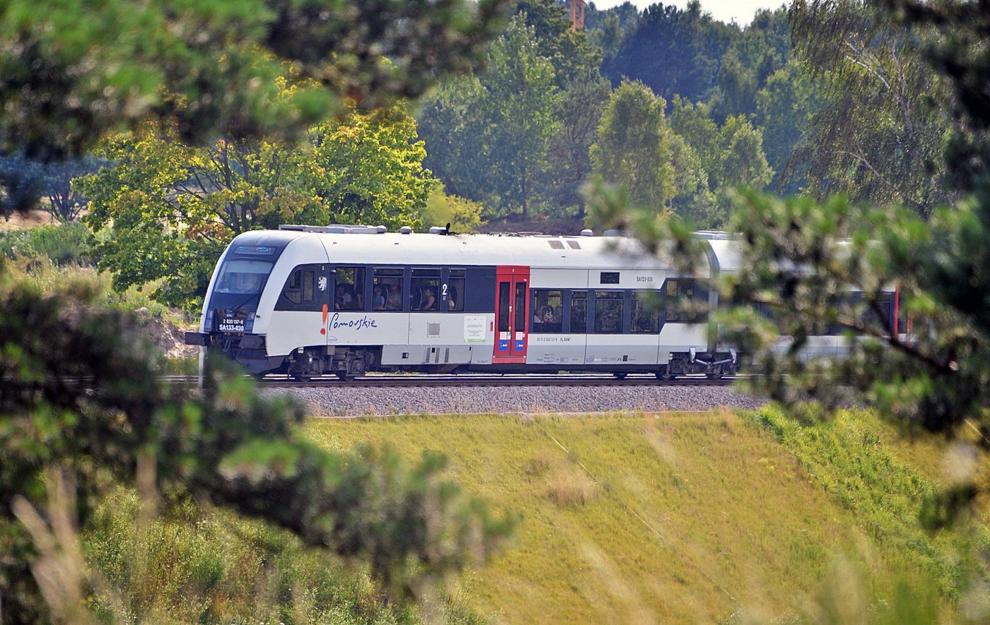 Pociąg Pomorskiej Kolei Metropolitalnej // fot. facebook.com/PKM