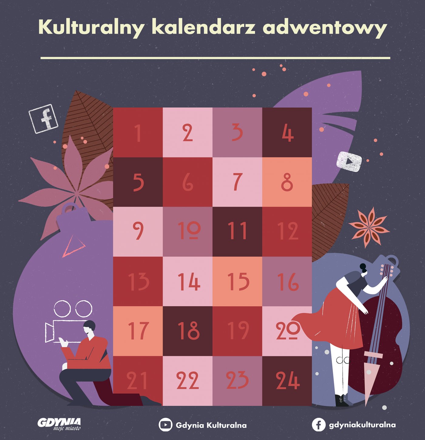 Kulturalny kalendarz adwentowy od Gdyni Kulturalnej