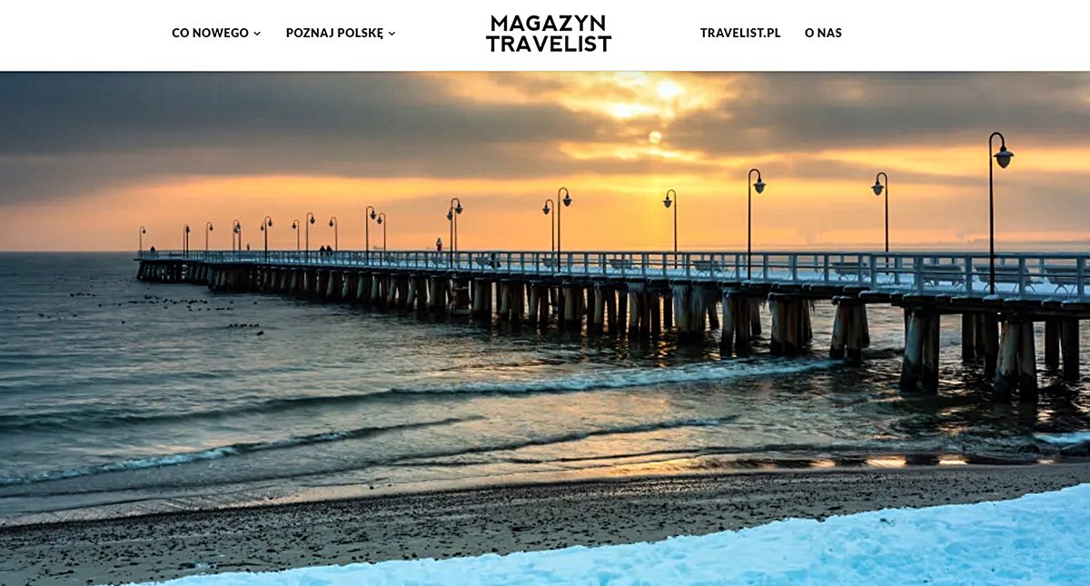 Na zdjęciu molo w Orłowie // Źródło: www.magazyn.travelist.pl