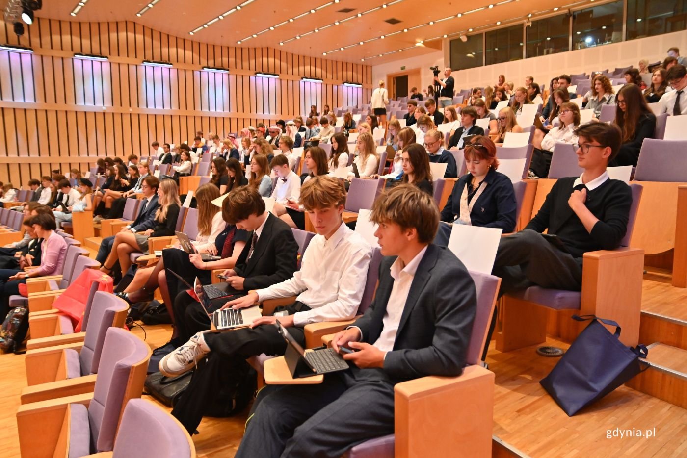 Konferencja TriMUN w Pomorskim Parku Naukowo-Technologicznym (fot. Magdalena Starnawska)