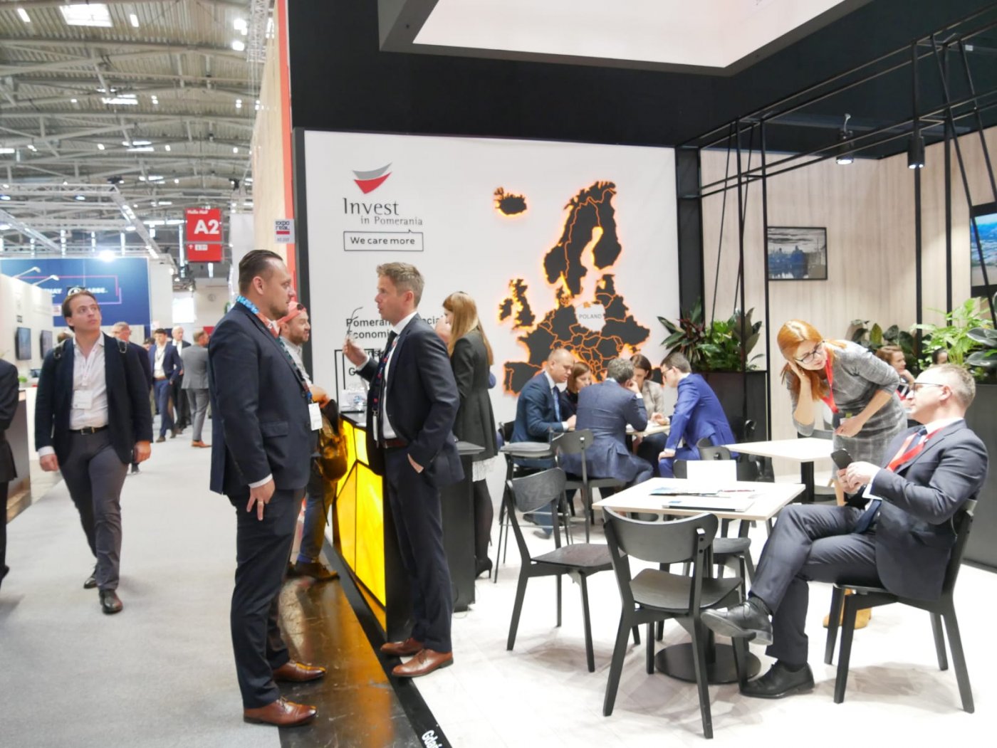 Wspólne stoisko Invest in Pomerania na targach nieruchomościowych Expo Real w Monachium - elementem wspólnej oferty są też tereny w Gdyni, fot. Ewa Zajko / Invest in Gdynia