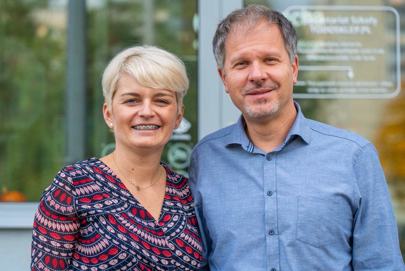 Liliana Poszumska i Arkadiusz Wójcik, właściciele Centrum Języka Hiszpańskiego „La Mancha” //  fot. materiały Gdyńskiego Centrum Wspierania Przedsiębiorczości