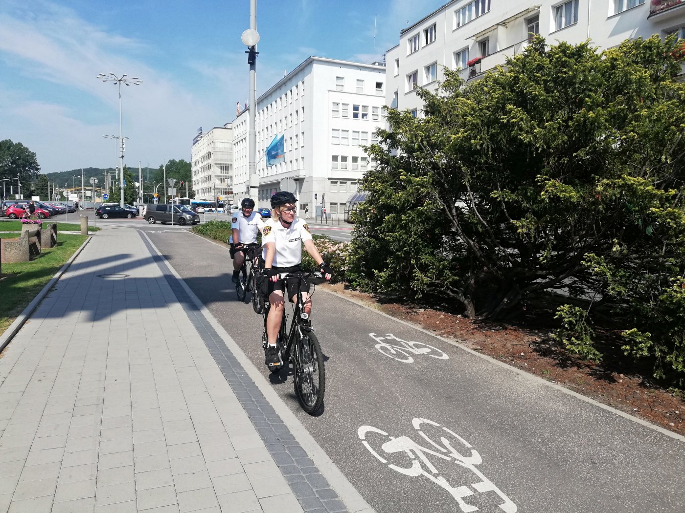 Rowerowy patrol na ulicach Gdyni // fot. Straż Miejska w Gdyni