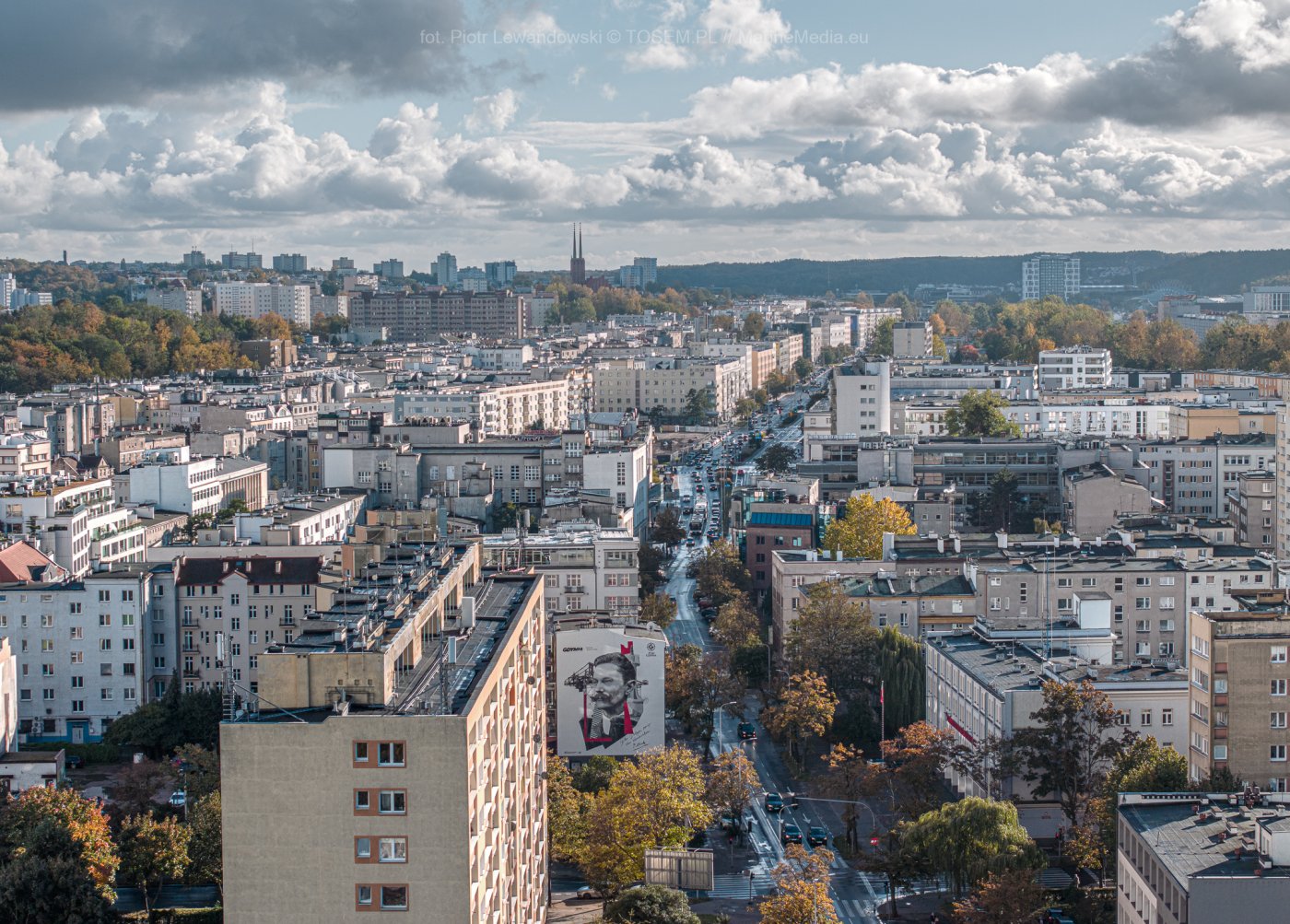 Zostaw swoje 1,5% podatku w Gdyni (na zdjęciu Piotra Lewandowskiego panorama miasta)