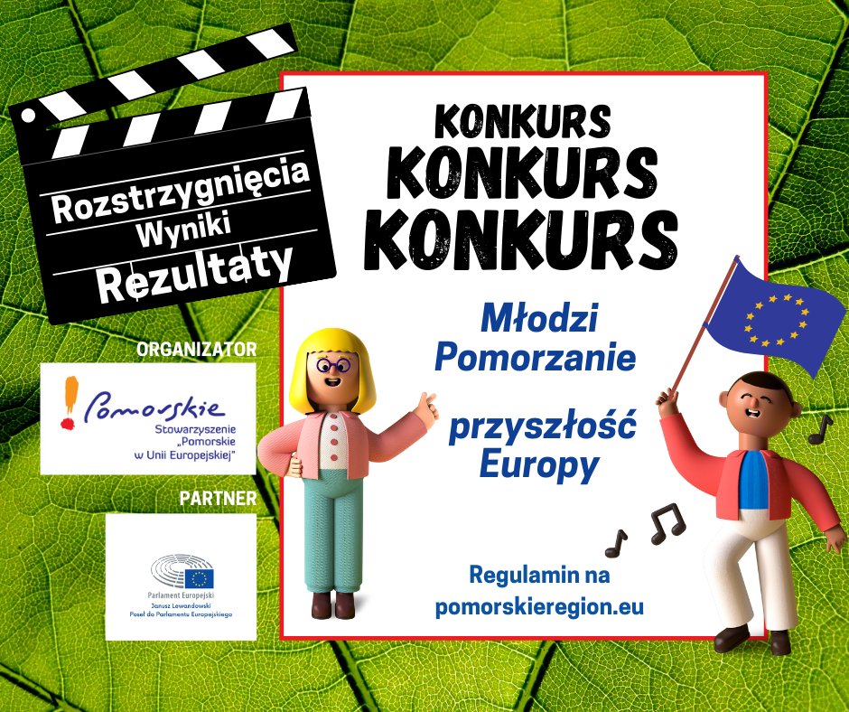 Plakat promujący konkurs.
