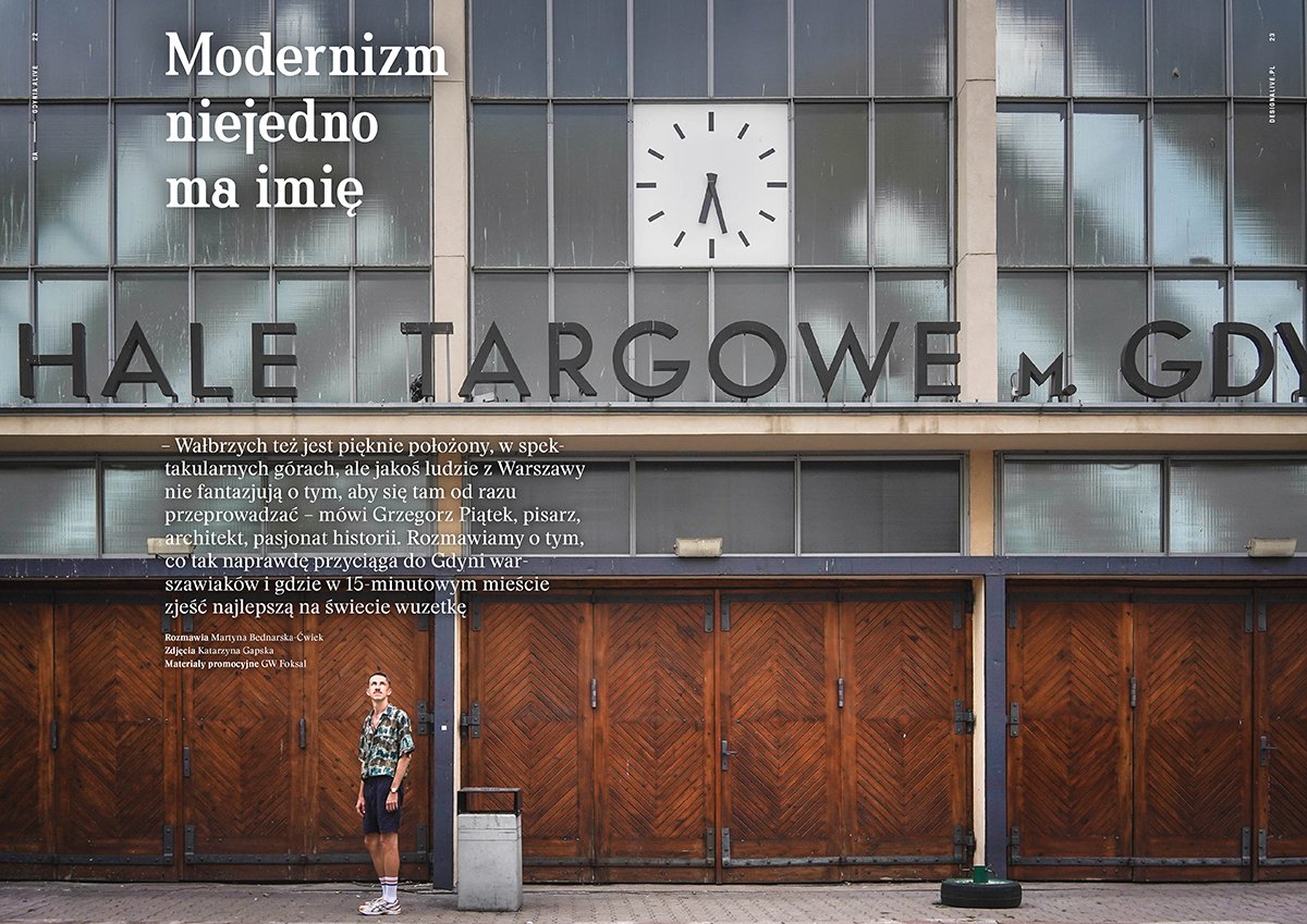 Jedna z rozkładówek 