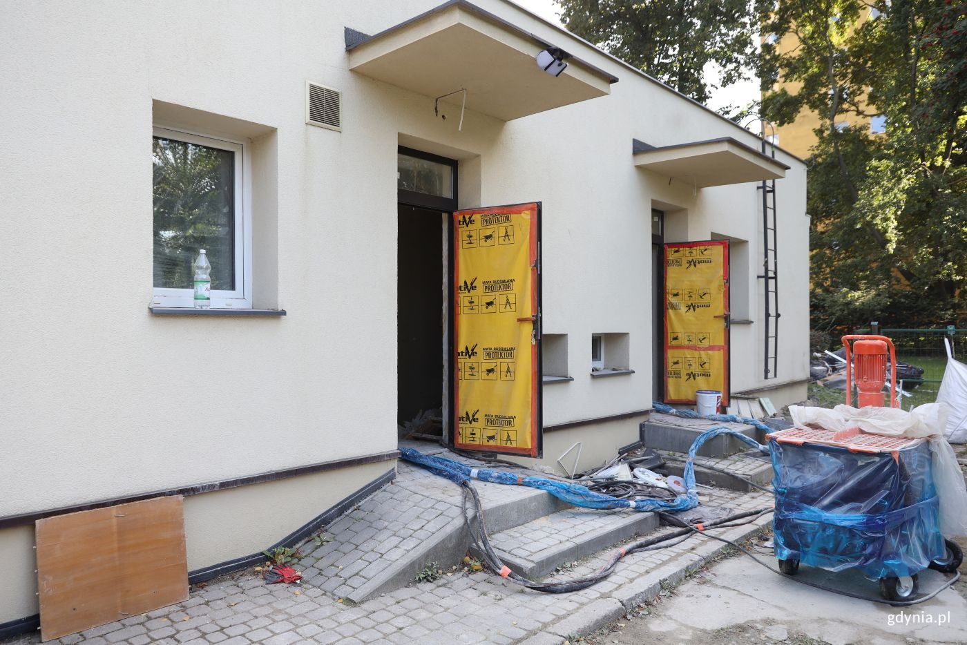 Trwa remont w Przedszkolu nr 16 (fot. Magdalena Starnawska)