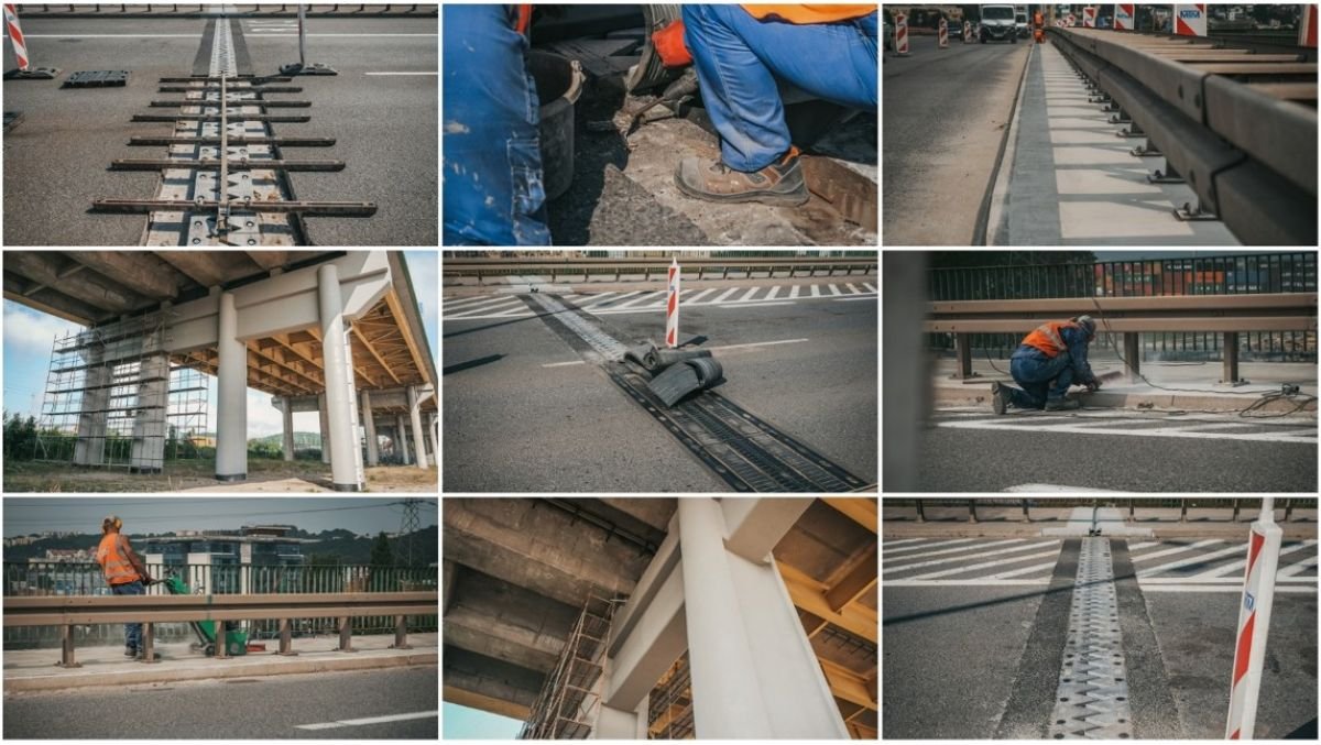 Prace na Estakadzie Kwiatkowskiego zakończą się w tym miesiącu. (fot. ZDiZ)