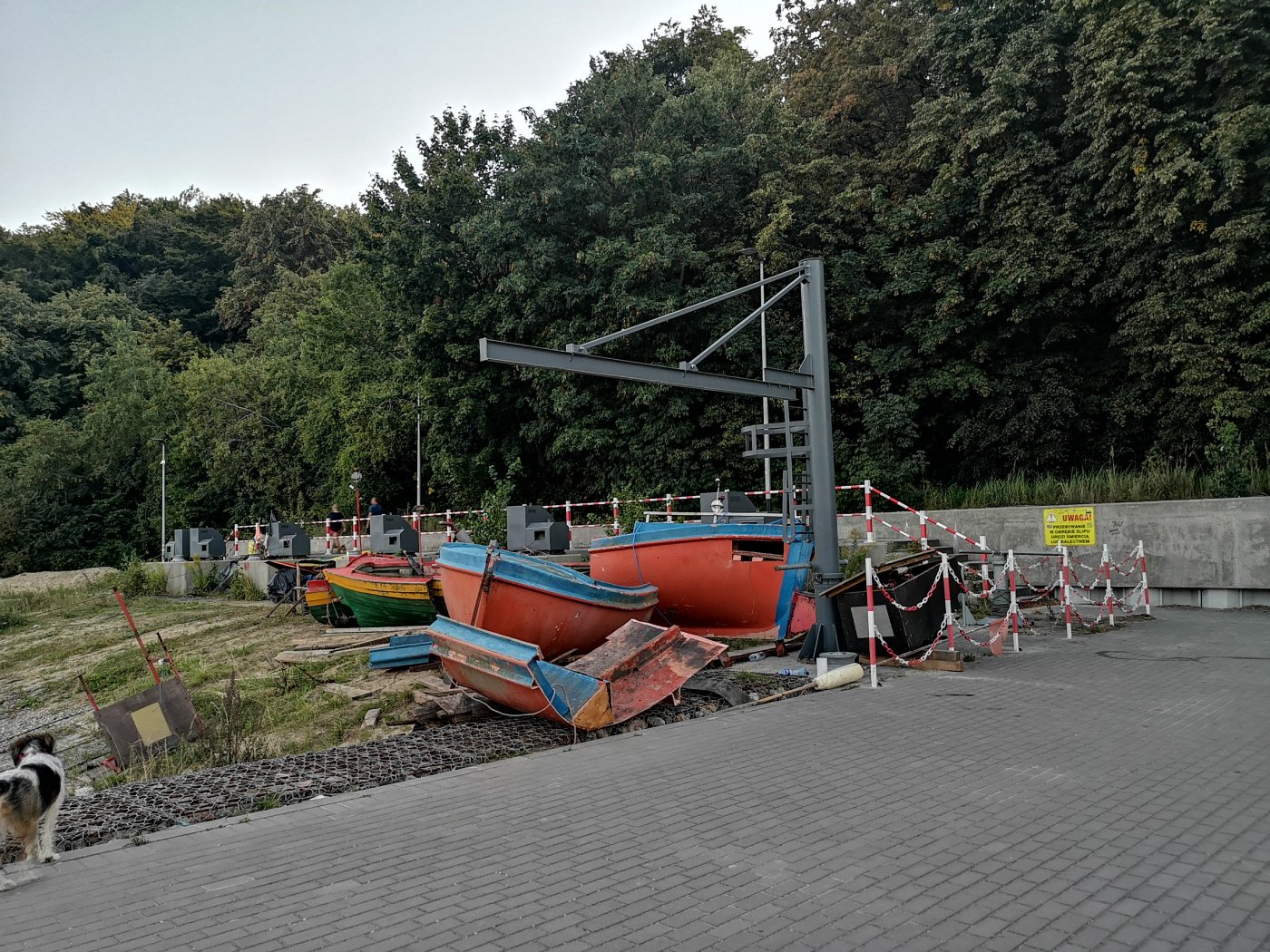 Oksywskie kutry (fot. Małgorzata Kaliszewska)