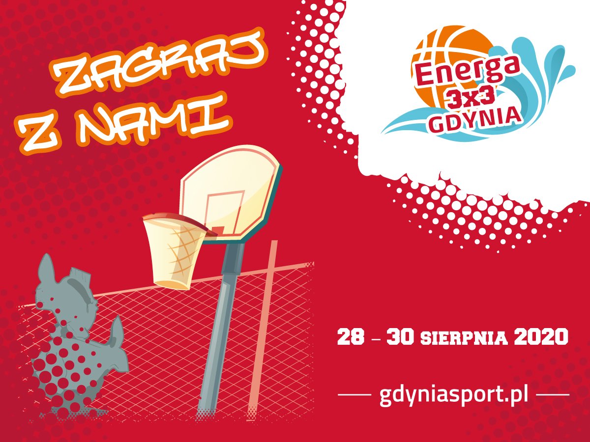 Turniej Energa 3x3 Gdynia już w ostatni weekend sierpnia