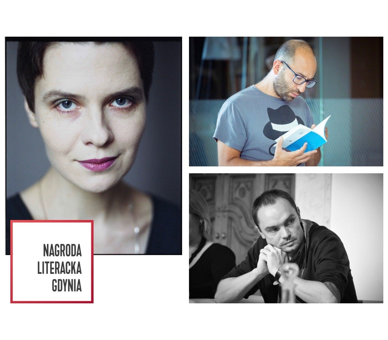 Eliza Kącka, Adam Lipszyc oraz Tomasz Swoboda to nowi członkowie kapituły Nagrody Literackiej GDYNIA, fot. materiały prasowe.