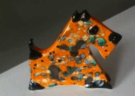 Ceramiczny piesek