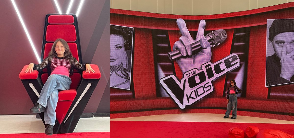 Amelia Razumienko, utalentowana wokalistka, odnosi spektakularne sukcesy, a ostatnio wystąpiła w polskiej edycji The Voice Kids. (fot. Grupa fb Młodzieżowy Dom Kultury w Gdyni)