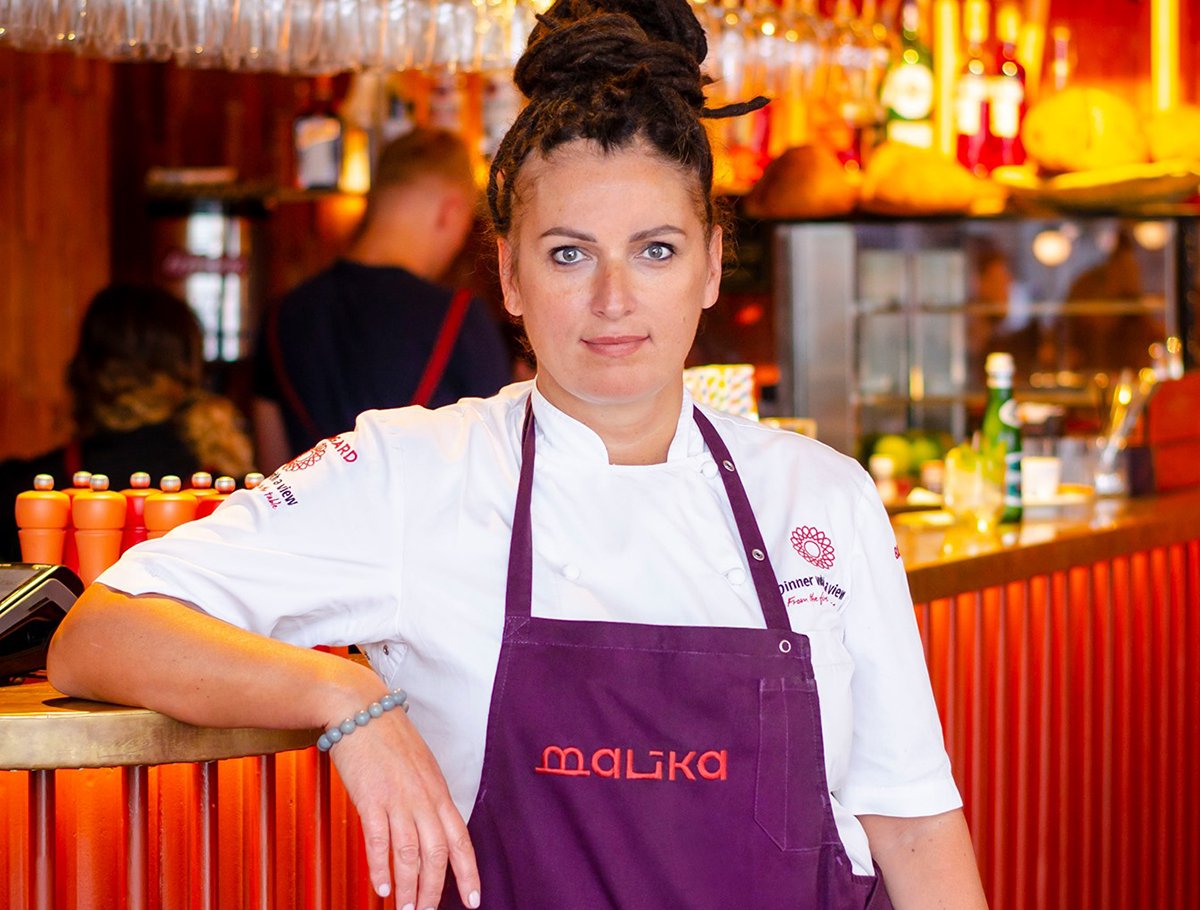Ewa Malika Szyc-Juchnowicz prowadzi w Gdyni restaurację „Malika”. Źródło: www.facebook.com/RestauracjaMalika