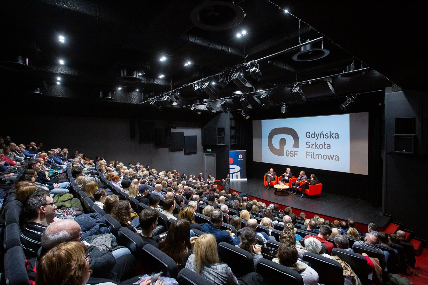 Klub Gdyńskiej Szkoły Filmowej - zawsze w sali Warszawa Gdyńskiego Centrum Filmowego, zawsze w doborowym towarzystwie i... zawsze przy pełnej widowni, fot. Anna Rezulak / archiwalne