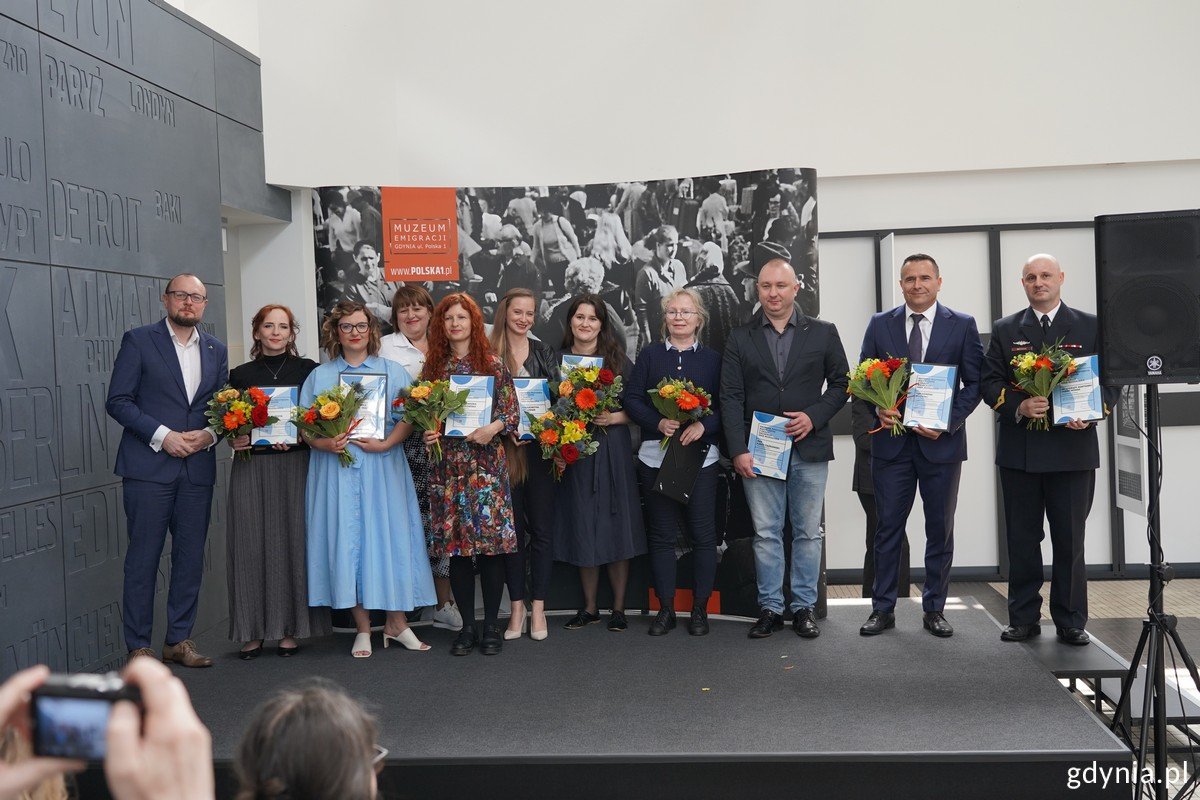 Uroczystość z okazji Dnia Muzealnika odbyła się w Muzeum Emigracji. Nagrody wręczał Mariusz Bzdęga, dyrektor zarządzający ds. kultury i aktywności mieszkańców (fot. Magda Śliżewska)