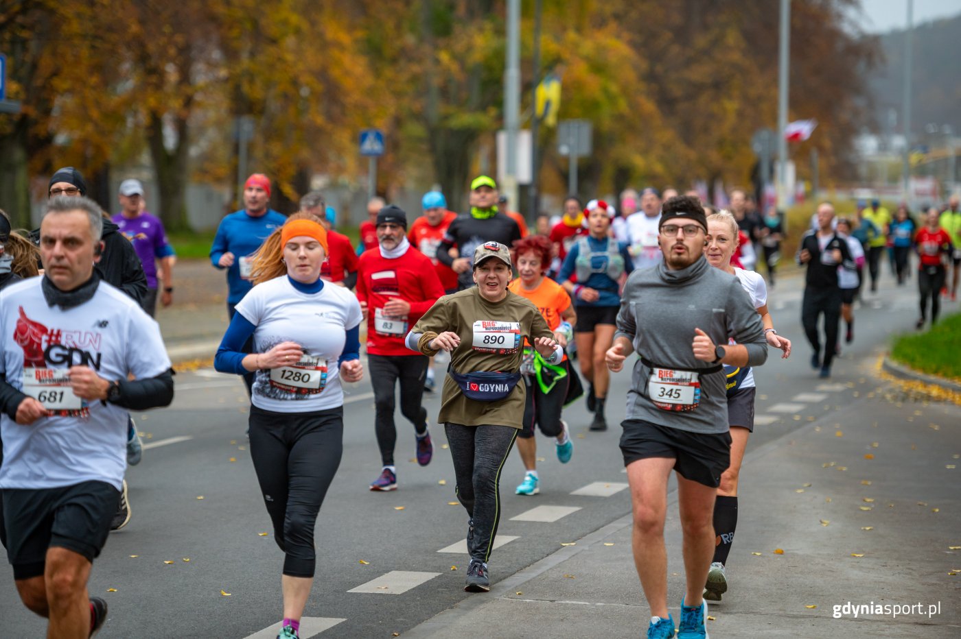 Bieg Niepodległości już za miesiąc. Zapisy potrwają do 30 października. (fot. Dawid Linkowski / GCS)