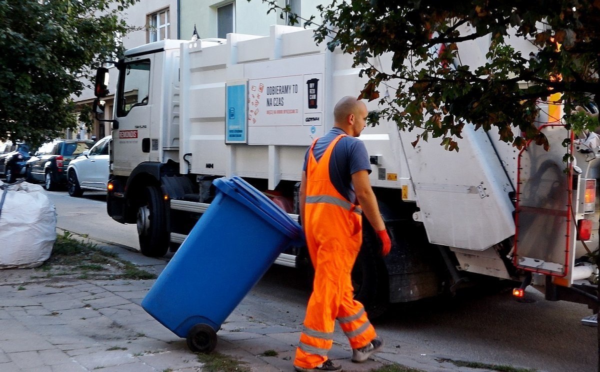 Odbiór odpadów //fot. UM Gdynia