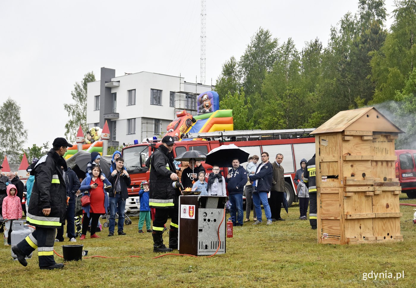 Najwięcej atrakcji na piknik przygotowali strażacy-ochotnicy z wiczlińskiego OSP, fot. Kamil Złoch