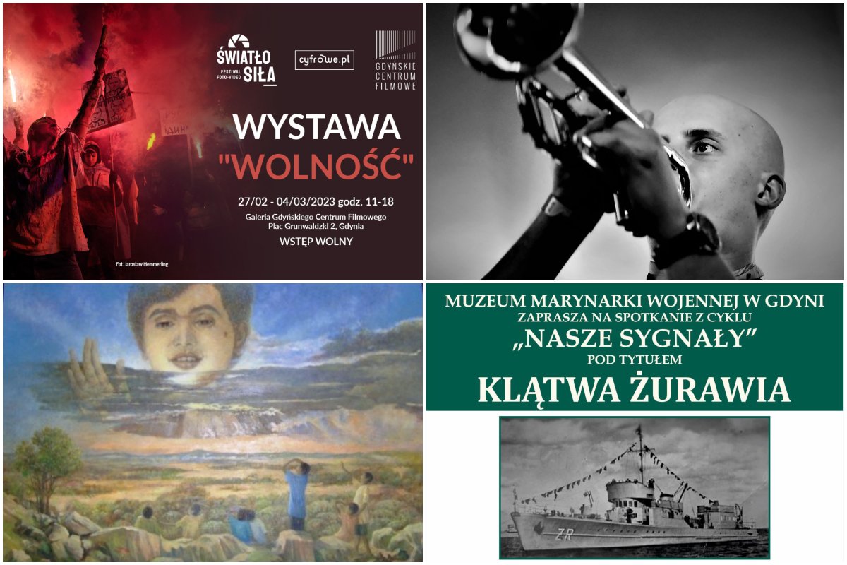 Wybrane wydarzenia kulturalne, źródło: materiały organizatorów