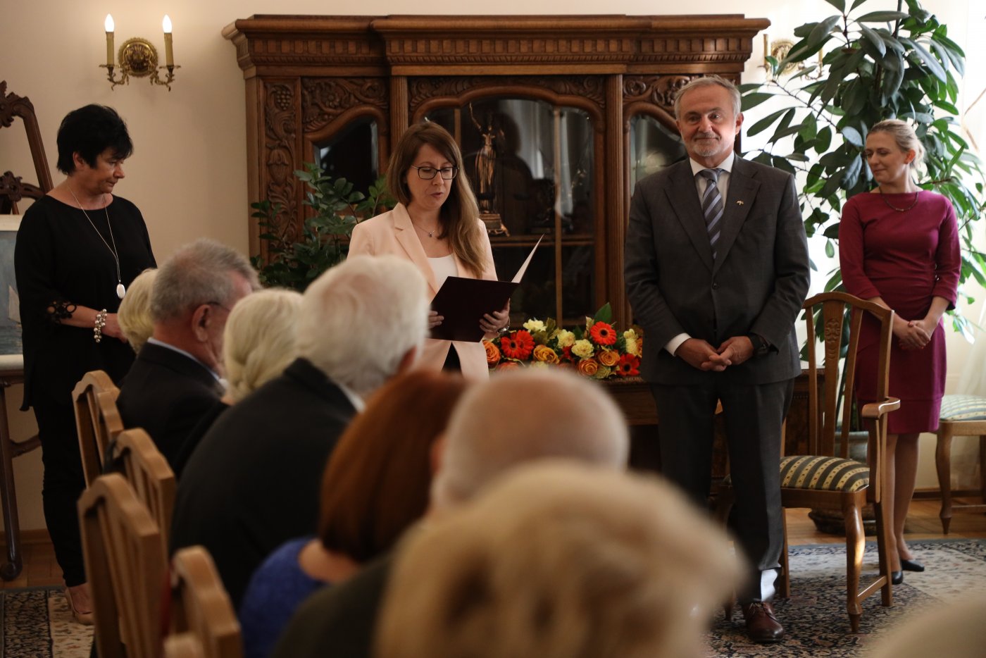 W uroczystości uczestniczył prezydent Gdyni Wojciech Szczurek / fot. Michał Kozłowski
