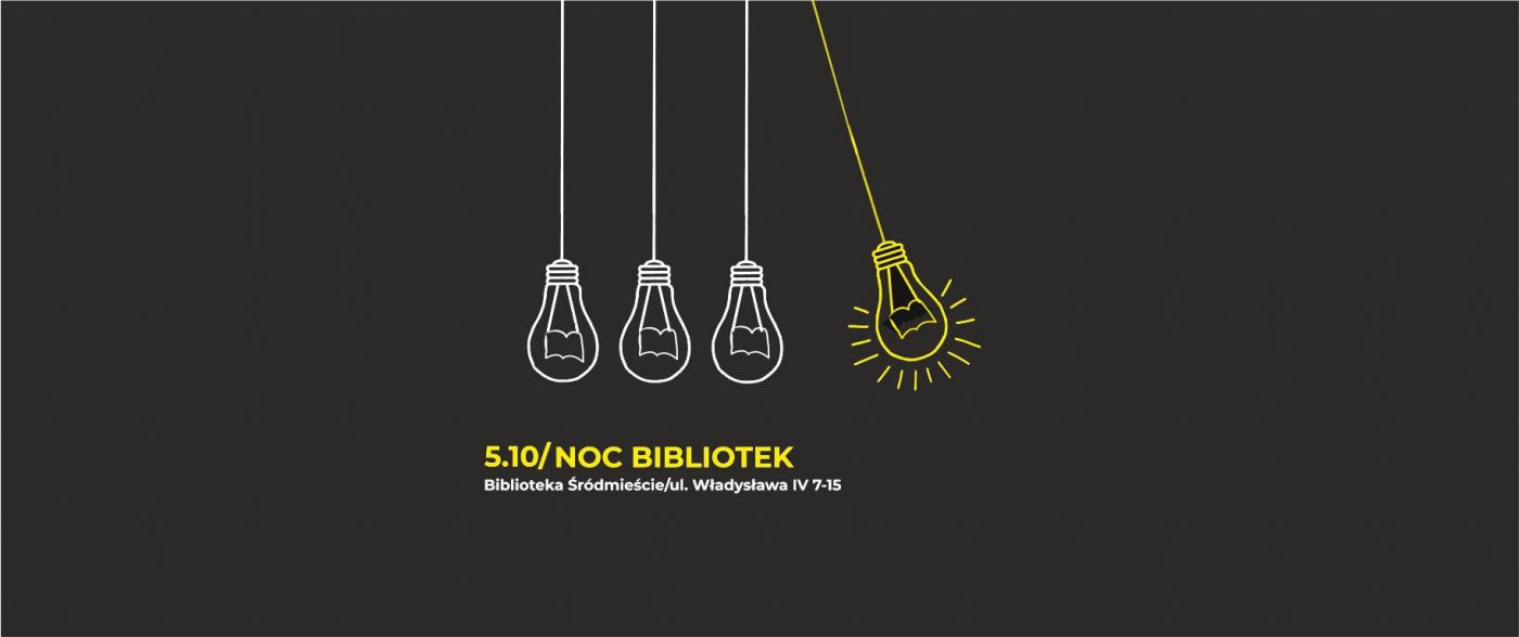 Kosmiczna Noc Bibliotek #wGdyni // mat.prasowe